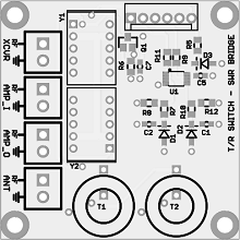 100W T/R Switch with VSWR Bridge
